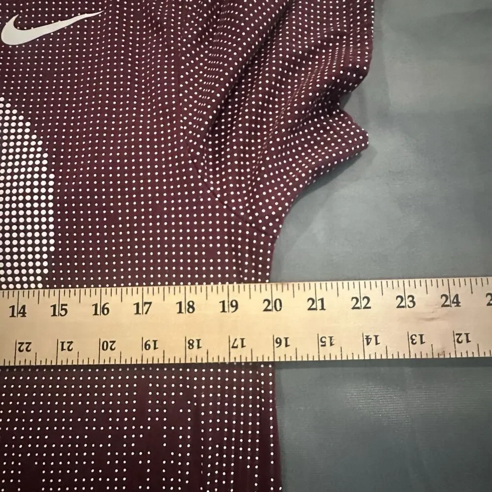 Nike Philadelphia Phillies Shirt Mens Large Maroon Cooperstown Athletic Team